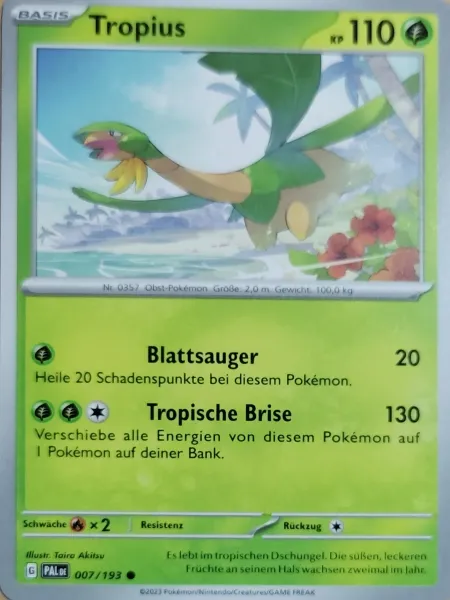 Tropius 007/193 - Common